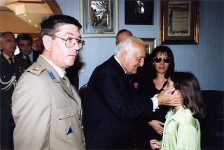 Pontecagnano (Salerno): intervento del Presidente della Repubblica ai funerali del ten. col. Carmine Calò, deceduto nel corso dello svolgimento di una missione di pace dell'ONU in Afghanistan