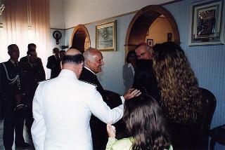 Pontecagnano (Salerno): intervento del Presidente della Repubblica ai funerali del ten. col. Carmine Calò, deceduto nel corso dello svolgimento di una missione di pace dell'ONU in Afghanistan