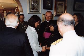Pontecagnano (Salerno): intervento del Presidente della Repubblica ai funerali del ten. col. Carmine Calò, deceduto nel corso dello svolgimento di una missione di pace dell'ONU in Afghanistan