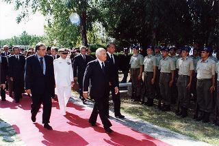 Pontecagnano (Salerno): intervento del Presidente della Repubblica ai funerali del ten. col. Carmine Calò, deceduto nel corso dello svolgimento di una missione di pace dell'ONU in Afghanistan