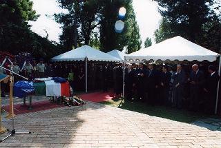 Pontecagnano (Salerno): intervento del Presidente della Repubblica ai funerali del ten. col. Carmine Calò, deceduto nel corso dello svolgimento di una missione di pace dell'ONU in Afghanistan