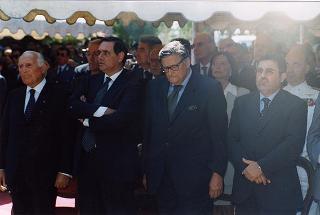 Pontecagnano (Salerno): intervento del Presidente della Repubblica ai funerali del ten. col. Carmine Calò, deceduto nel corso dello svolgimento di una missione di pace dell'ONU in Afghanistan
