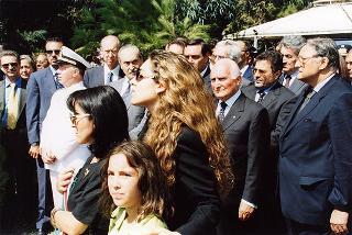 Pontecagnano (Salerno): intervento del Presidente della Repubblica ai funerali del ten. col. Carmine Calò, deceduto nel corso dello svolgimento di una missione di pace dell'ONU in Afghanistan