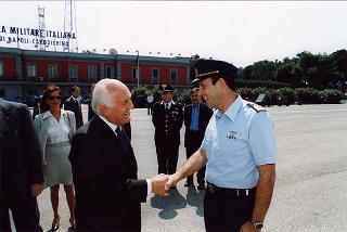 Pontecagnano (Salerno): intervento del Presidente della Repubblica ai funerali del ten. col. Carmine Calò, deceduto nel corso dello svolgimento di una missione di pace dell'ONU in Afghanistan