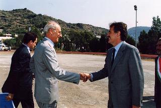 Visita del Presidente della Repubblica nelle Isole Eolie - Lipari