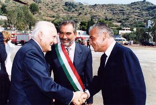 Visita del Presidente della Repubblica nelle Isole Eolie - Lipari