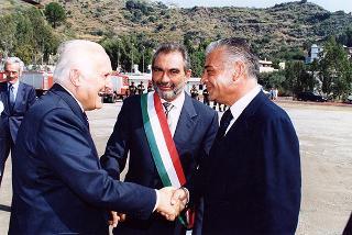 Visita del Presidente della Repubblica nelle Isole Eolie - Lipari