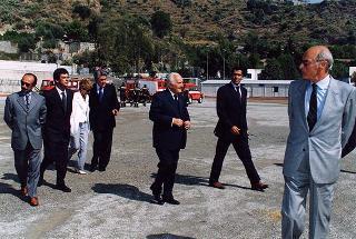 Visita del Presidente della Repubblica nelle Isole Eolie - Lipari