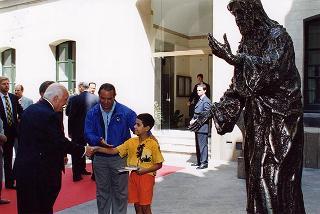 Visita del Presidente della Repubblica nelle Isole Eolie - Lipari