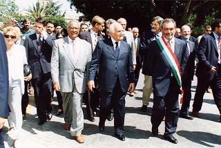 Visita del Presidente della Repubblica nelle Isole Eolie - Lipari