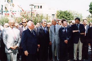 Visita del Presidente della Repubblica nelle Isole Eolie - Lipari