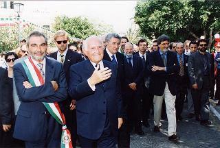 Visita del Presidente della Repubblica nelle Isole Eolie - Lipari
