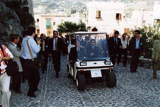 Visita del Presidente della Repubblica nelle Isole Eolie - Lipari
