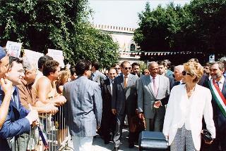 Visita del Presidente della Repubblica nelle Isole Eolie - Lipari