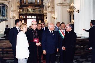 Visita del Presidente della Repubblica nelle Isole Eolie - Lipari