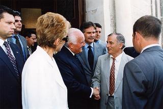 Visita del Presidente della Repubblica nelle Isole Eolie - Lipari