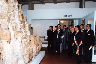 Visita del Presidente della Repubblica nelle Isole Eolie - Lipari