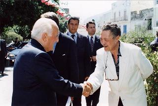 Visita del Presidente della Repubblica nelle Isole Eolie - Lipari