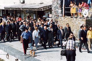 Visita del Presidente della Repubblica nelle Isole Eolie - Lipari