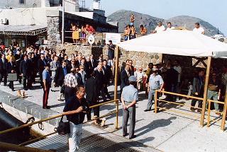 Visita del Presidente della Repubblica nelle Isole Eolie - Lipari