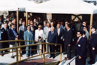 Visita del Presidente della Repubblica nelle Isole Eolie, a S. Marina di Salina