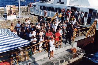 Visita del Presidente della Repubblica nelle Isole Eolie, a S. Marina di Salina