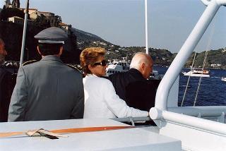 Visita del Presidente della Repubblica nelle Isole Eolie, a S. Marina di Salina