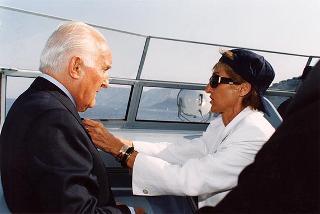 Visita del Presidente della Repubblica nelle Isole Eolie, a S. Marina di Salina
