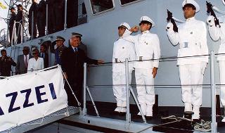 Visita del Presidente della Repubblica nelle Isole Eolie, a S. Marina di Salina