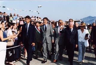 Visita del Presidente della Repubblica nelle Isole Eolie, a S. Marina di Salina