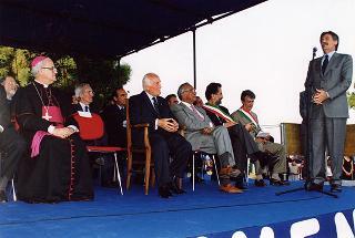 Visita del Presidente della Repubblica nelle Isole Eolie, a S. Marina di Salina