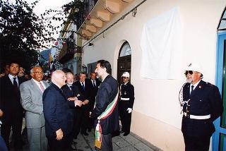 Visita del Presidente della Repubblica nelle Isole Eolie, a S. Marina di Salina