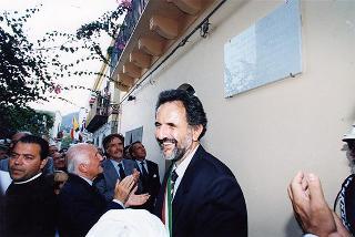 Visita del Presidente della Repubblica nelle Isole Eolie, a S. Marina di Salina