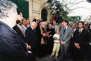 Visita del Presidente della Repubblica nelle Isole Eolie, a S. Marina di Salina