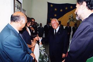 Visita del Presidente della Repubblica nelle Isole Eolie, a S. Marina di Salina