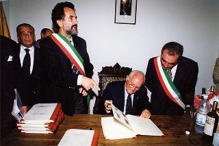 Visita del Presidente della Repubblica nelle Isole Eolie, a S. Marina di Salina