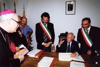 Visita del Presidente della Repubblica nelle Isole Eolie, a S. Marina di Salina