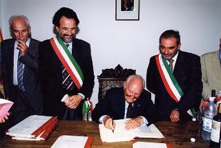 Visita del Presidente della Repubblica nelle Isole Eolie, a S. Marina di Salina