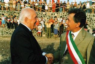 Visita del Presidente della Repubblica nelle Isole Eolie, a S. Marina di Salina
