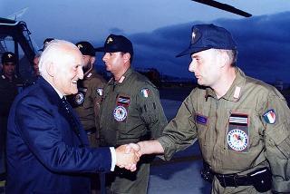 Visita del Presidente della Repubblica nelle Isole Eolie, a S. Marina di Salina