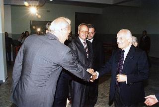 Intervento del Presidente della Repubblica all'incontro nazionale degli adulti di Azione Cattolica tenutosi nella sede del Palazzo dello Sport a Roma