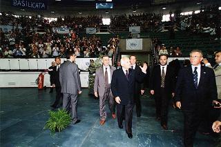 Intervento del Presidente della Repubblica all'incontro nazionale degli adulti di Azione Cattolica tenutosi nella sede del Palazzo dello Sport a Roma