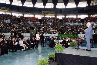 Intervento del Presidente della Repubblica all'incontro nazionale degli adulti di Azione Cattolica tenutosi nella sede del Palazzo dello Sport a Roma