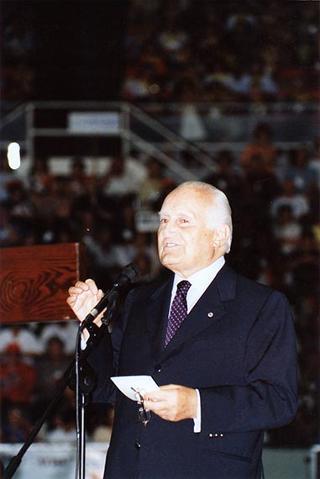 Intervento del Presidente della Repubblica all'incontro nazionale degli adulti di Azione Cattolica tenutosi nella sede del Palazzo dello Sport a Roma