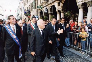 Cuneo: visita del Presidente della Repubblica in occasione dell'8° centenario di fondazione della città