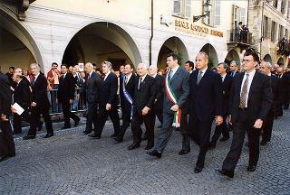 Cuneo: visita del Presidente della Repubblica in occasione dell'8° centenario di fondazione della città