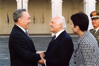 Visita ufficiale in Italia del Presidente della Repubblica del Kazakhstan Nursultan Nazarbaev