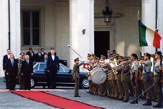 Visita ufficiale in Italia del Presidente della Repubblica del Kazakhstan Nursultan Nazarbaev