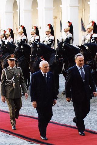 Visita ufficiale in Italia del Presidente della Repubblica del Kazakhstan Nursultan Nazarbaev