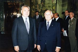 Visita ufficiale in Italia del Presidente della Repubblica del Kazakhstan Nursultan Nazarbaev